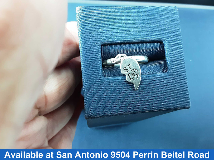 Women's Ring - Silver 2.6 grams Size 10
