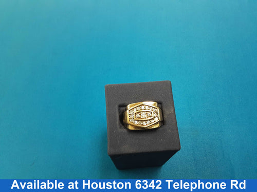 Men's Ring - Yellow Gold 10k (.417) 6.8 grams Size 10