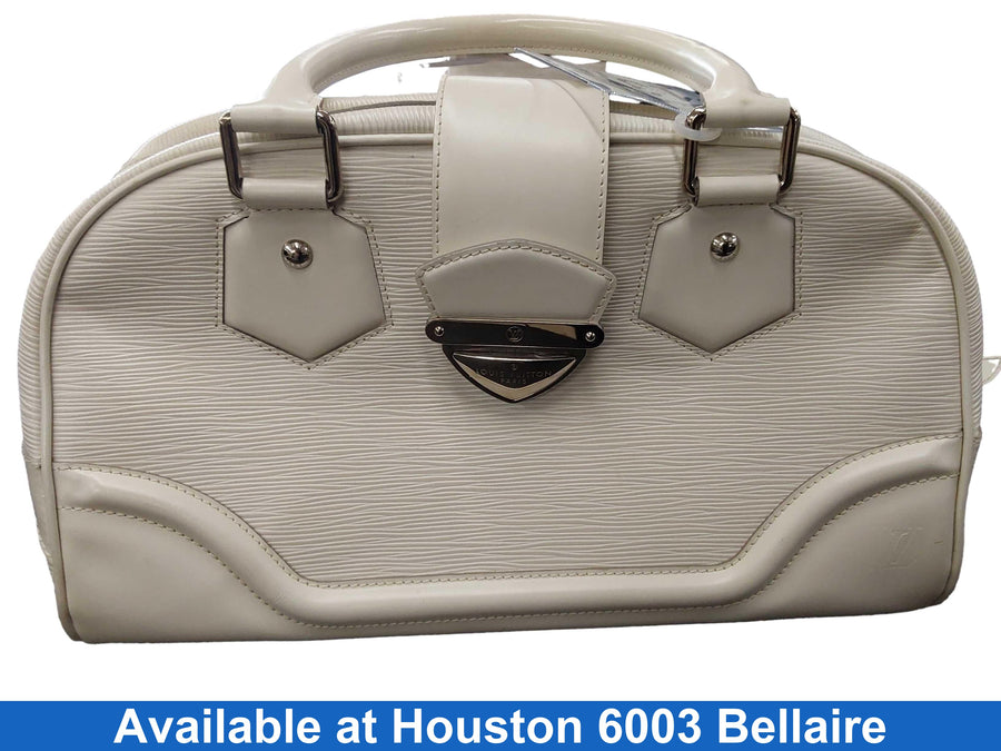 Louis Vuitton Epi Collection White Purse / Handbag