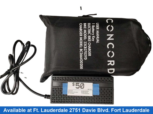 Concord Bc266420200 Black Battery Charger