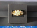 Men's Ring - Yellow Gold 10k (.417) 8.2 grams Size 20