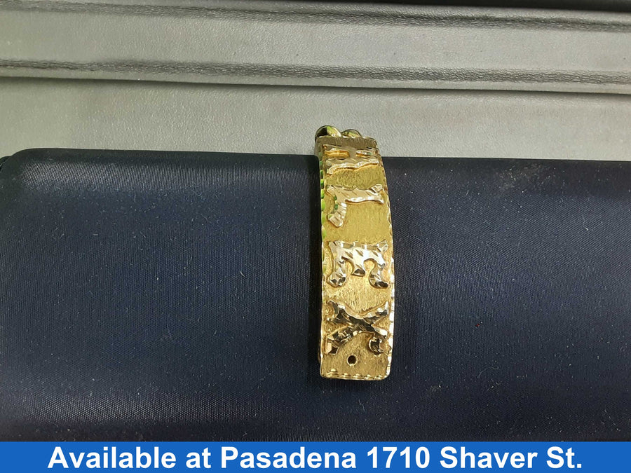 ID Bracelet - Yellow Gold 10k (.417) 46.2 grams 4 inch