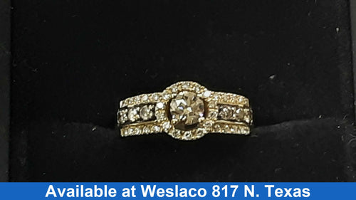Women's Ring - Yellow Gold 14k (.585) 5.5 grams Size 7