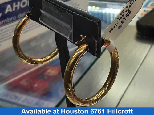 Bangle Earrings - Yellow Gold 14k (.585) 4.3 grams