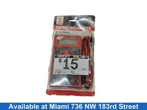 7 Function 63759 Red Electrician Tool