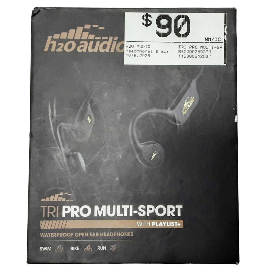 H20 Audio Tri Pro Multi-sport Black