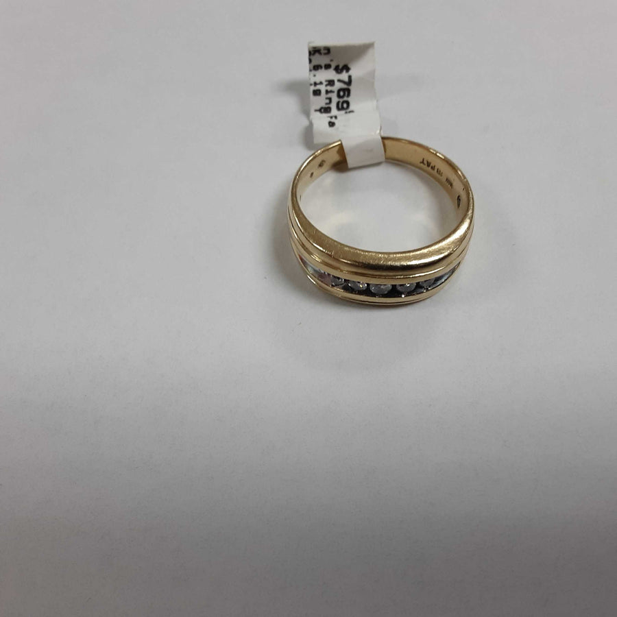 Men's Ring - Yellow Gold 14k (.585) 6.1 grams Size 11
