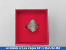 Women's Ring - Yellow Gold 14k (.585) 7.8 grams Size 11.5