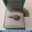 Women's Ring - White Gold 14k (.585) 3.7 grams Size 4