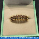 Women's Ring - Yellow Gold 18k (.750) 3.3 grams Size 8