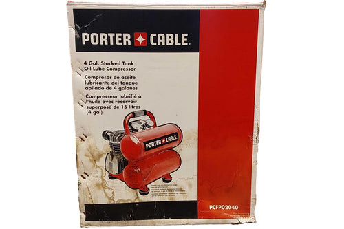 Porter Cable Pcfp02040 Red Electric Compressor