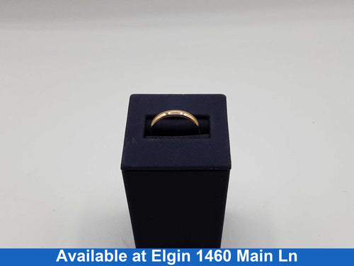 Ring - Wedding Band - Yellow Gold 14k (.585) 2.6 grams Size 8.5