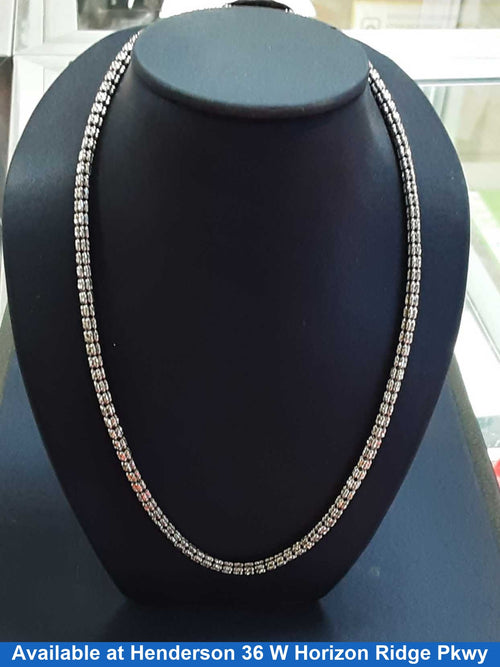Chain - White Gold 14k (.585) 18.5 grams 24 inch