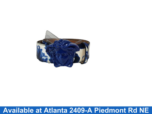 Versace Dvisbp Blue Belt / Buckle