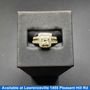 Ring - Engagement Set - White Gold 14k (.585) 7.2 grams Size 20