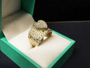 Women's Ring - Yellow Gold 10k (.417) 4.9 grams Size 8