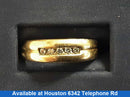 Ring - Wedding Band - Yellow Gold 14k (.585) 2.9 grams Size 12
