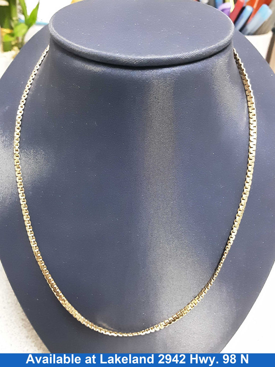 Chain - Yellow Gold 14k (.585) 9.2 grams 18 inch