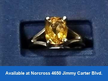 Women's Ring - Solitaire - Yellow Gold 14k (.585) 3.9 grams Size 20