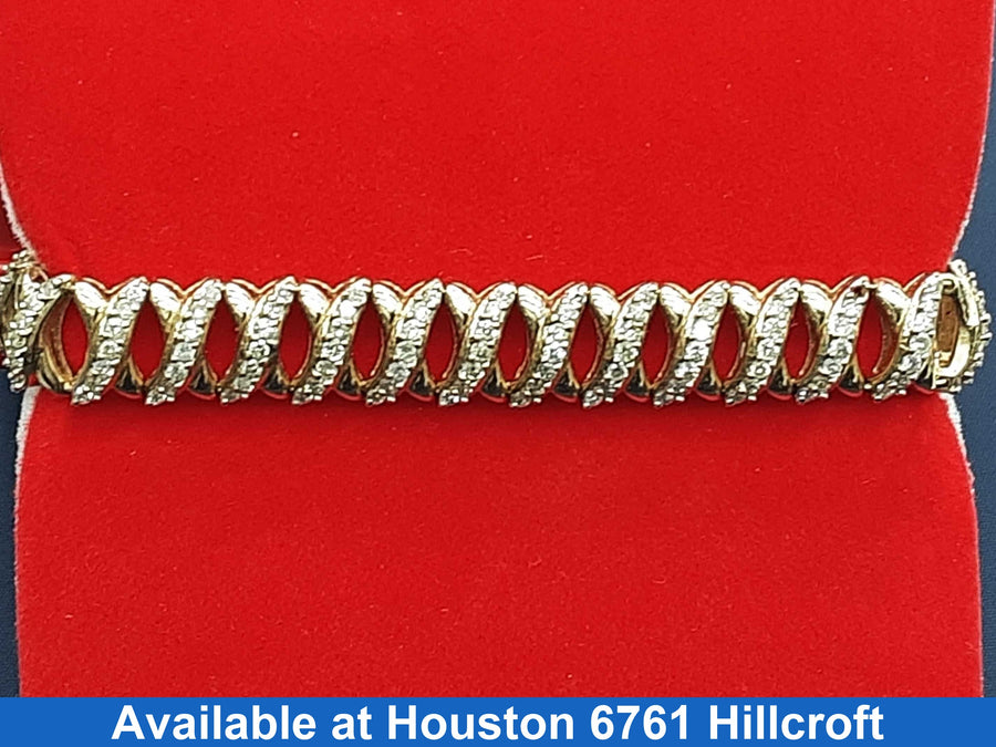 Bracelet - Yellow Gold 14k (.585) 24.1 grams 7 inch