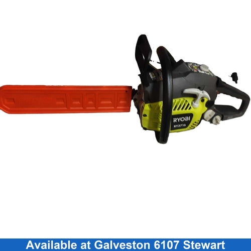 Ryobi Ry3716 Green Chain Saw