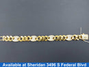 Bracelet - Yellow Gold 14k (.585) 35.8 grams 9 inch
