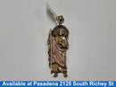 Religious Pendant - Tricolor Gold 10k (.417) 4.5 grams