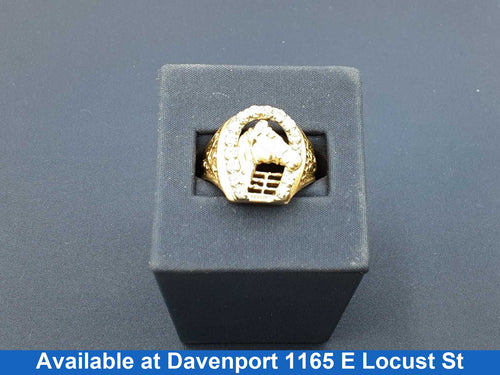 Men's Ring - Yellow Gold 10k (.417) 10.1 grams Size 7
