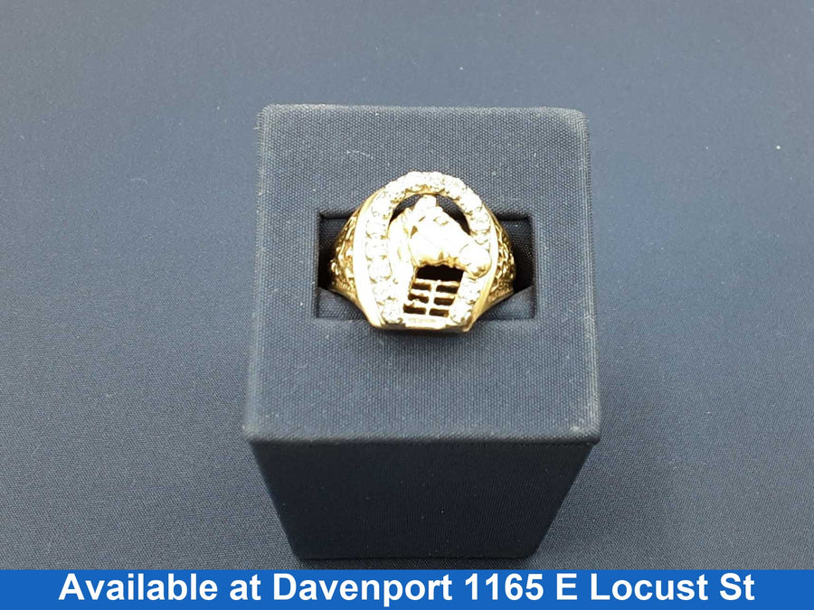 Men's Ring - Yellow Gold 10k (.417) 10.1 grams Size 7