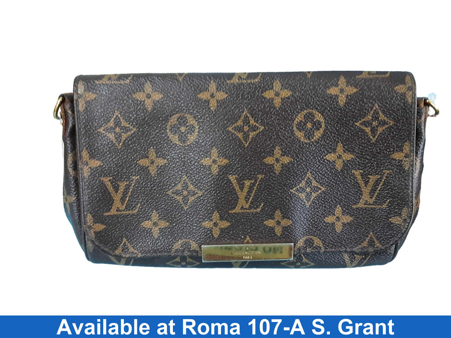 Louis Vuitton Monogram Favorite Nm Brown Purse / Handbag