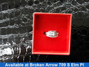 Ring - Engagement Set - White Gold 14k (.585) 5.6 grams Size 11