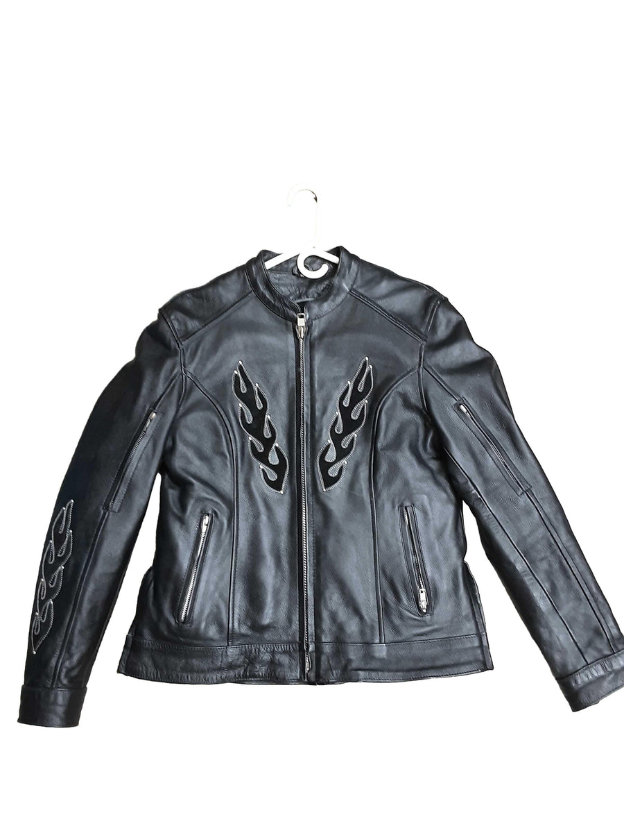 Alter Ego Mortercycle Supplies Black Riding Jacket