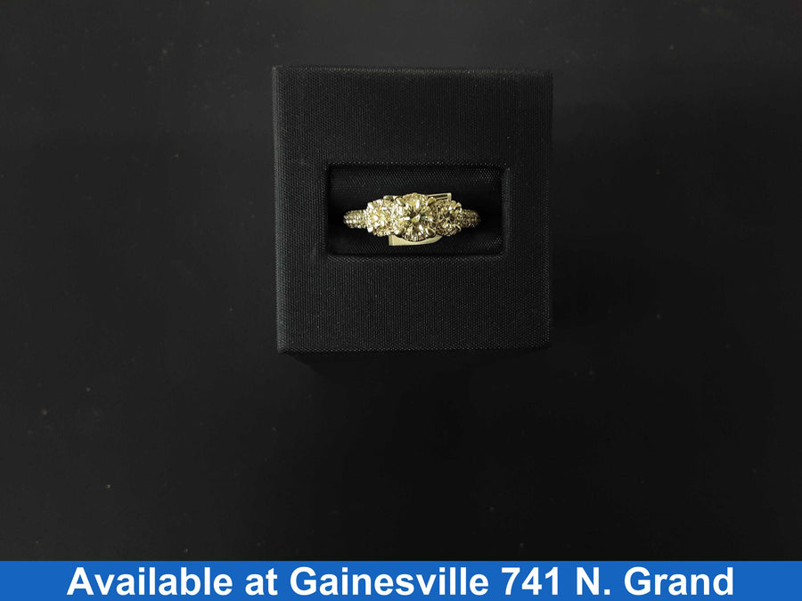 Women's Ring - White Gold 14k (.585) 4.2 grams Size 5.5