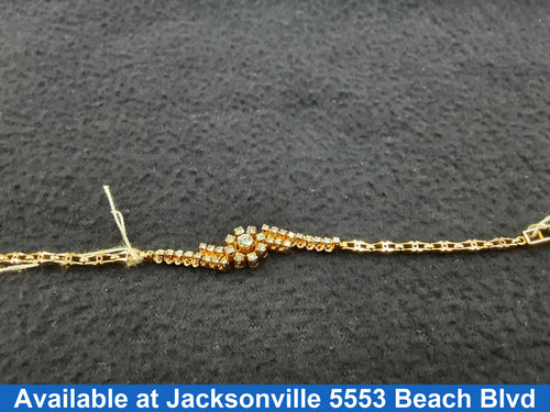 Tennis Bracelet - Yellow Gold 14k (.585) 9.2 grams 6 inch