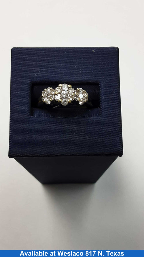Women's Ring - Yellow Gold 14k (.585) 6.8 grams Size 7