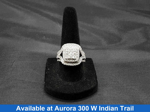 Women's Ring - White Gold 10k (.417) 7 grams Size 7