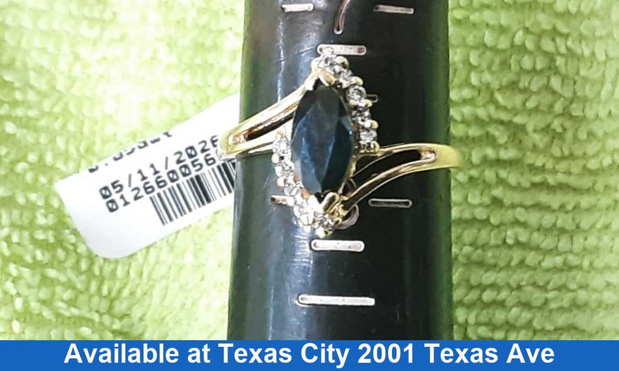 Women's Ring - Yellow Gold 14k (.585) 3.5 grams Size 7.5