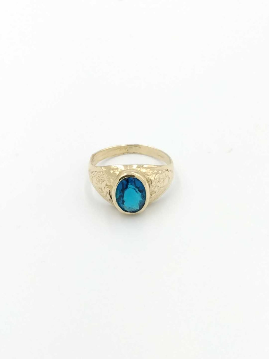 Women's Ring - Yellow Gold 10k (.417) 2.4 grams Size 7.5