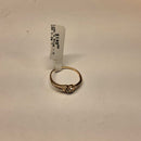 Women's Ring - Yellow Gold 10k (.417) 1.2 grams Size 9