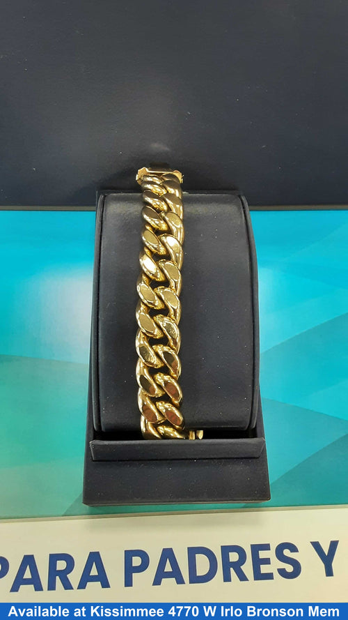 Bracelet - Yellow Gold 10k (.417) 102.2 grams 9 inch