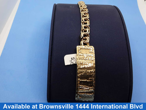 ID Bracelet - Yellow Gold 10k (.417) 31.9 grams 7 inch
