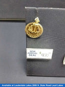 Symbol Pendant - Yellow Gold 14k (.585) 3.8 grams