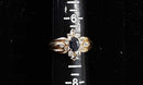 Women's Ring - Yellow Gold 14k (.585) 4.4 grams Size 6.5