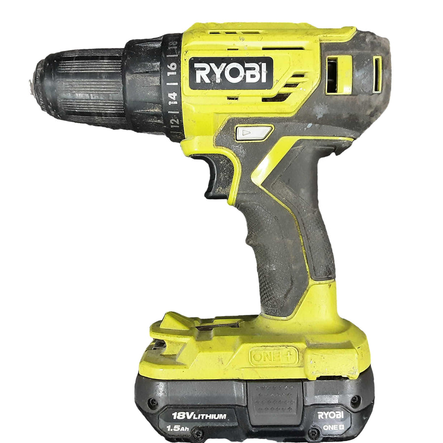 Ryobi P215vn Green Cordless Standard Drill
