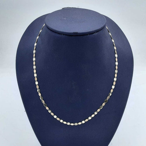 Chain - Tricolor Gold 14k (.585) 2.9 grams 20 inch