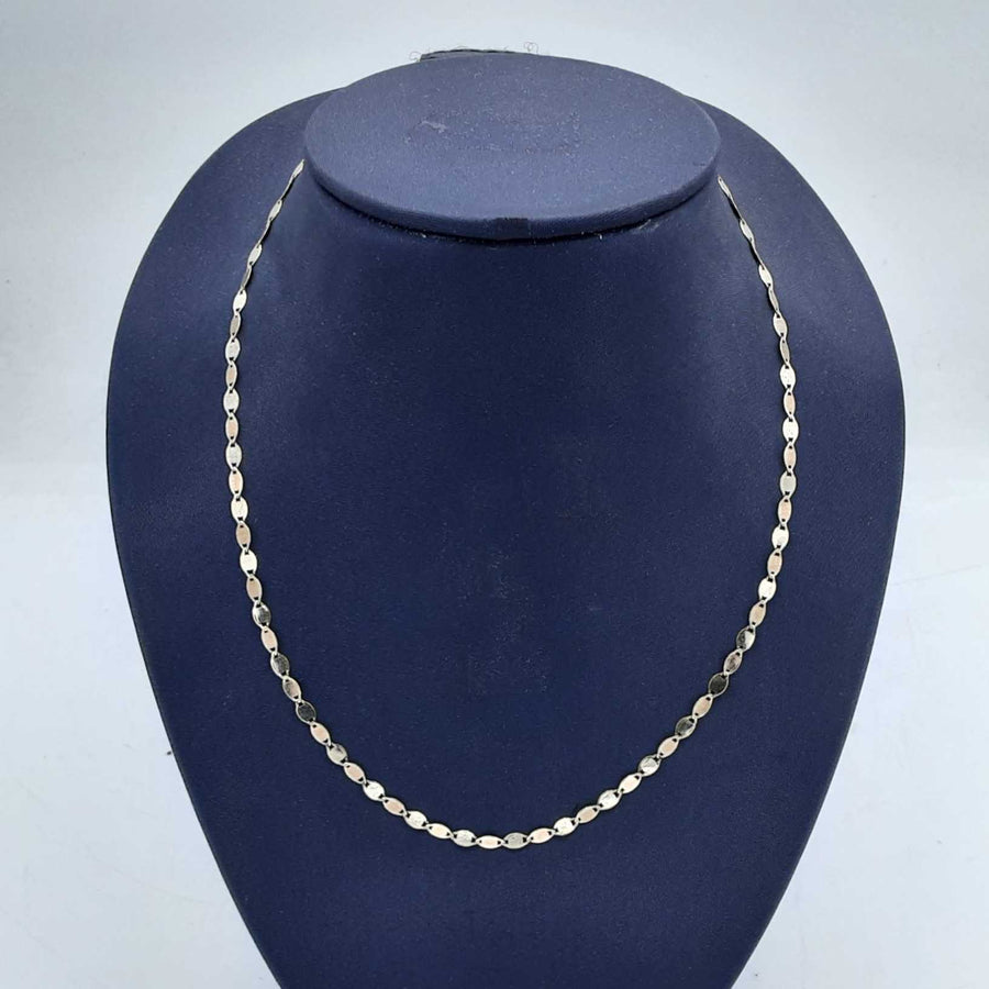Chain - Tricolor Gold 14k (.585) 2.9 grams 20 inch