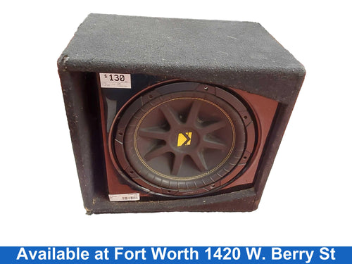 Kicker Comp Black Car Sub-Woofer