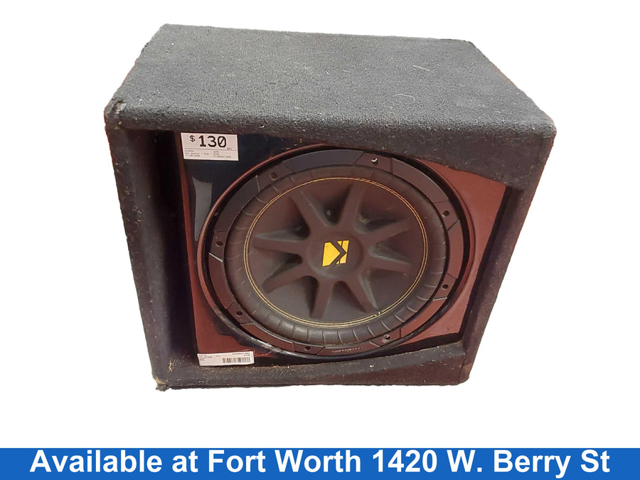 Kicker Comp Black Car Sub-Woofer