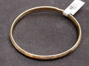 Bangle Bracelet - Yellow Gold 14k (.585) 5.2 grams 6 inch