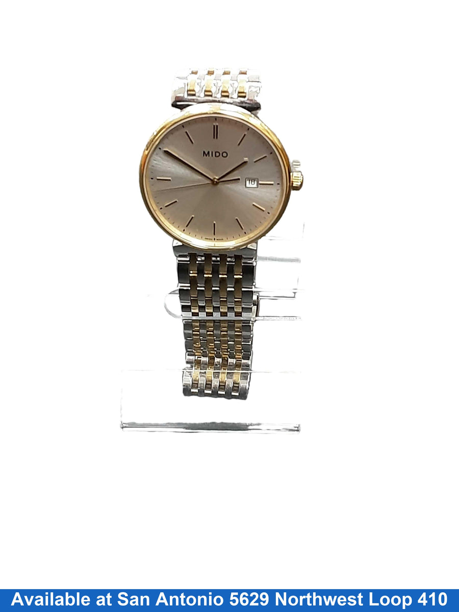 Mido Mo33410a Silver Regular Watch